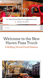 Mobile Screenshot of newhavenpizzatruck.com